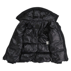 モンクレール AMBOISE GIUBBOTTO サイズ2 ナイロン ポリウレタン ダウン ブラック ダウンジャケット 黒 1183【中古】MONCLER メンズ