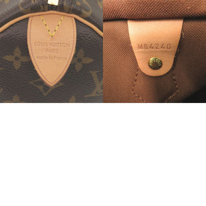 美品 ルイ ヴィトン 新型 スピーディ25 モノグラム M41109 ハンドバッグ LV 1191【中古】LOUIS VUITTON