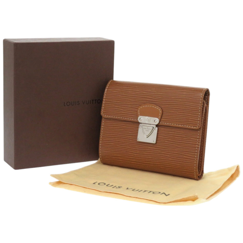 新品同様 ルイ ヴィトン エピ ポルトフォイユコアラ M5801I エピレザー キャメル 茶 LV 長財布 1193【中古】LOUIS VUITTON