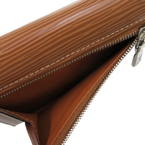 新品同様 ルイ ヴィトン エピ ポルトフォイユコアラ M5801I エピレザー キャメル 茶 LV 長財布 1193【中古】LOUIS VUITTON