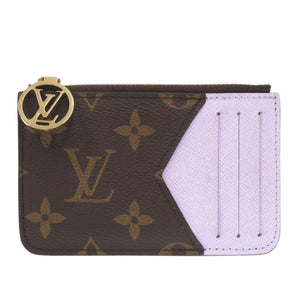美品 ルイ ヴィトン モノグラム ポルトカルト ロミー M82938 ライラック カードケース パープル LV 1210【中古】LOUIS VUITTON