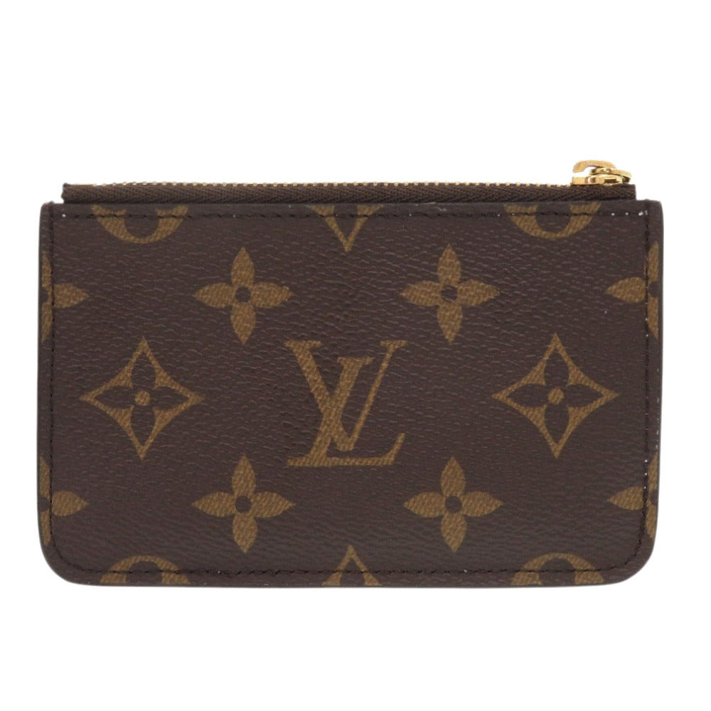 美品 ルイ ヴィトン モノグラム ポルトカルト ロミー M82938 ライラック カードケース パープル LV 1210【中古】LOUIS VUITTON
