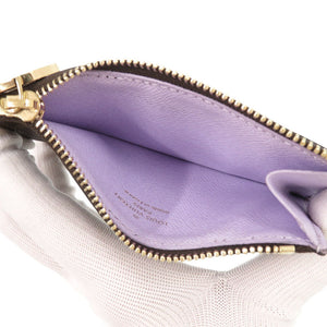 美品 ルイ ヴィトン モノグラム ポルトカルト ロミー M82938 ライラック カードケース パープル LV 1210【中古】LOUIS VUITTON