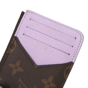 美品 ルイ ヴィトン モノグラム ポルトカルト ロミー M82938 ライラック カードケース パープル LV 1210【中古】LOUIS VUITTON
