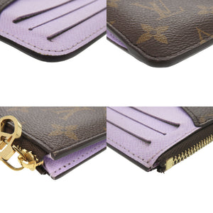 美品 ルイ ヴィトン モノグラム ポルトカルト ロミー M82938 ライラック カードケース パープル LV 1210【中古】LOUIS VUITTON