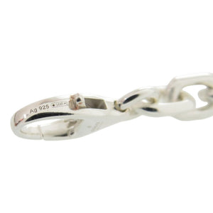 美品 グッチ チェーン インターロッキングG シルバー925 シルバー ネックレス 1244【中古】GUCCI