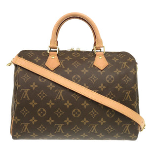 美品 ルイ ヴィトン モノグラム スピーディバンドリエール30 M41112 2way ハンドバッグ LV 1250【中古】LOUIS VUITTON