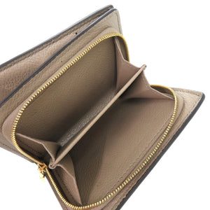 美品 ルイ ヴィトン ポルトフォイユ クレア アンプラント M80152 モノグラムアンプラント トゥルトレール LV 茶 二つ折り財布 1258【中古】LOUIS VUITTON