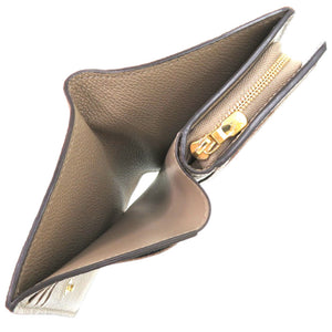 美品 ルイ ヴィトン ポルトフォイユ クレア アンプラント M80152 モノグラムアンプラント トゥルトレール LV 茶 二つ折り財布 1258【中古】LOUIS VUITTON