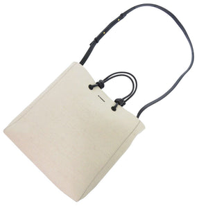 美品 ジルサンダー タングル キャンバス ベージュ ショルダーバッグ 1275【中古】JIL SANDER