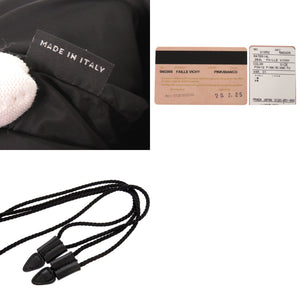 ミュウミュウ 5NG005 巾着ポーチ ギンガムチェック ナイロン ピンク ポーチ 1286【中古】MIUMIU