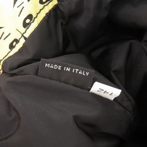 新品同様 ミュウミュウ キャット 猫 ナイロン マルチカラー ポーチ 巾着ポーチ 1287【中古】MIUMIU