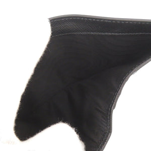 未使用品 プラダ トライアングルロゴ サフィアーノ 2MO004 NERO BLUETTE 二つ折り財布 札入れ 1293【中古】PRADA