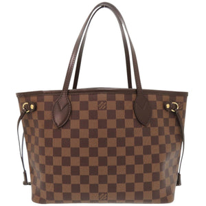 美品 ルイ ヴィトン ネヴァーフルPM ダミエ N51109 ブラウン トートバッグ LV 1294【中古】LOUIS VUITTON