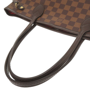 美品 ルイ ヴィトン ネヴァーフルPM ダミエ N51109 ブラウン トートバッグ LV 1294【中古】LOUIS VUITTON