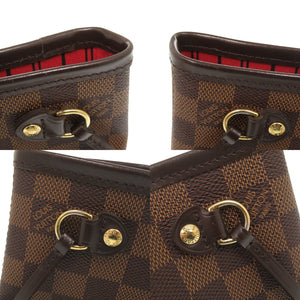 美品 ルイ ヴィトン ネヴァーフルPM ダミエ N51109 ブラウン トートバッグ LV 1294【中古】LOUIS VUITTON