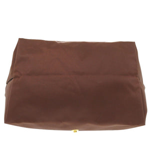ロンシャン LES PLIAGES LONGCHAMP TYPE B プリアージュ ハンドバッグ 軽量 折りたたみ ナイロン レザー ブラウン 1299【中古】Longchamp