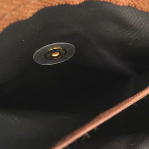 ロンシャン LES PLIAGES LONGCHAMP TYPE B プリアージュ ハンドバッグ 軽量 折りたたみ ナイロン レザー ブラウン 1299【中古】Longchamp