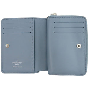 新品同様 ルイ ヴィトン クッサン ポルトフォイユ ルー モノグラム M81709 レザー ラムレザー LV 水 二つ折り財布 1315【中古】LOUIS VUITTON