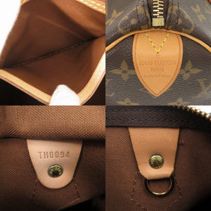 ルイ ヴィトン スピーディ25 モノグラム M41528 ブラウン ハンドバッグ LV 1319【中古】LOUIS VUITTON