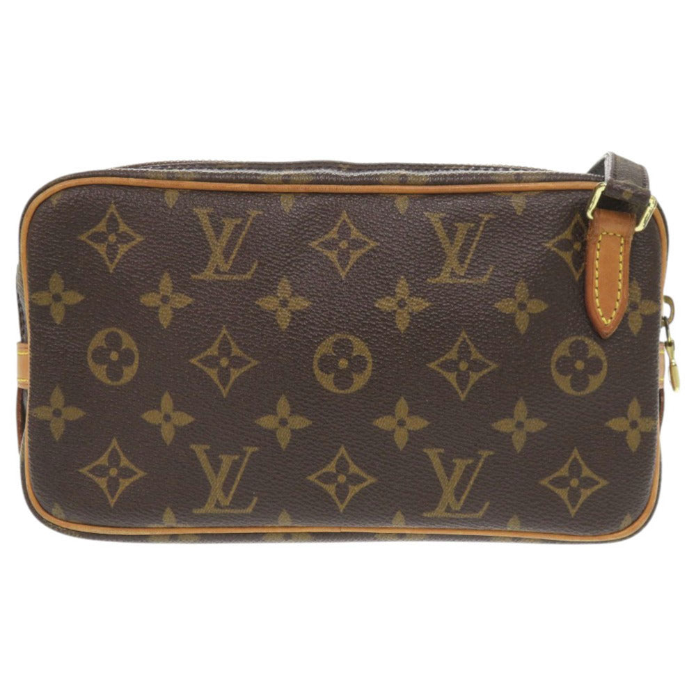 ルイ ヴィトン マルリーバンドリエール モノグラム M51828 ブラウン ショルダーバッグ LV 1351【中古】LOUIS VUITTON