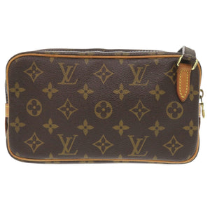 ルイ ヴィトン マルリーバンドリエール モノグラム M51828 ブラウン ショルダーバッグ LV 1351【中古】LOUIS VUITTON