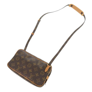 ルイ ヴィトン マルリーバンドリエール モノグラム M51828 ブラウン ショルダーバッグ LV 1351【中古】LOUIS VUITTON