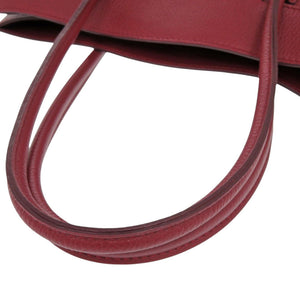 未使用 トッズ モカシーノ XBWFB0A03Z0RIAR800 レザー レッド トートバッグ 赤 1358【中古】TOD’S