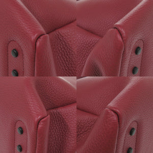 未使用 トッズ モカシーノ XBWFB0A03Z0RIAR800 レザー レッド トートバッグ 赤 1358【中古】TOD’S