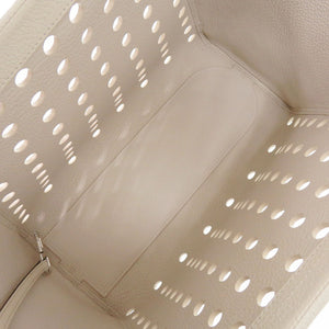 新品同様 デルボー 2WAY レアレス MM L' Airess AA0691AQY085YPA レザー セサミ トートバッグ 白 1366【中古】DELVAUX