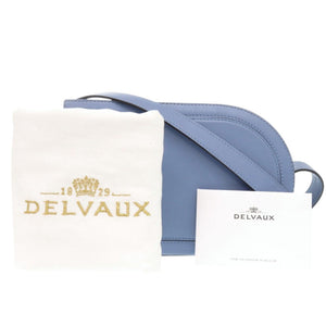 新品同様 デルボー Pin City パンシティ AA0575BJD010QDG レザー ブルー ショルダーバッグ 青 デルヴォー 1367【中古】DELVAUX