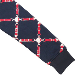 美品 エルメス グラン トゥラララ 2E4207DK コットン ネイビー ブルゾン アウター ジャケット 1382【中古】HERMES