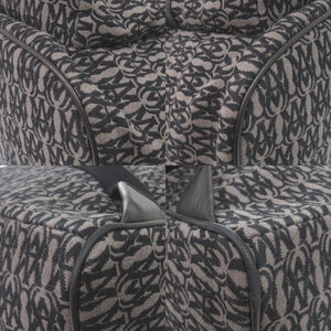 美品 アミリ キャンバス/レザー グレー リュック デイパック 1388【中古】AMIRI