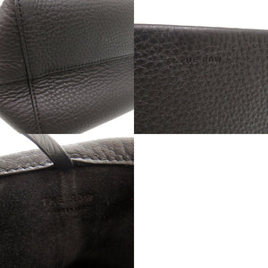 新品同様 ザ ロウ N/S パークトート PARK TOTE SMALLトートバッグ レザー ブラック 1400【中古】THE ROW