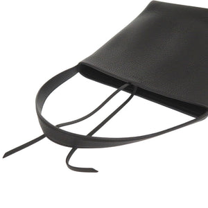 新品同様 ザ ロウ N/S パークトート PARK TOTE SMALLトートバッグ レザー ブラック 1400【中古】THE ROW