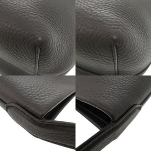 新品同様 ザ ロウ N/S パークトート PARK TOTE SMALLトートバッグ レザー ブラック 1400【中古】THE ROW