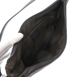 美品 グッチ 32160 GGキャンバス ブラウン ハンドバッグ 1414【中古】GUCCI