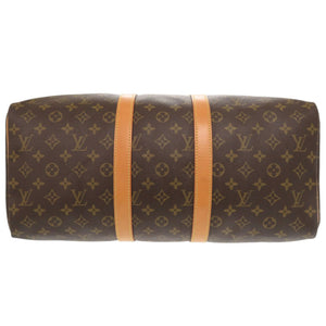 ルイ ヴィトン キーポル45 モノグラム M41428 ブラウン ボストンバッグ LV 1420【中古】LOUIS VUITTON