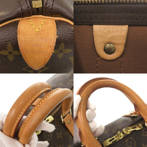 ルイ ヴィトン キーポル45 モノグラム M41428 ブラウン ボストンバッグ LV 1420【中古】LOUIS VUITTON