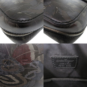 美品 サルヴァトーレフェラガモ ブリーフケース ロゴ 総柄 トートバッグ ビジネスバッグ レザー マルチカラー 1446【中古】Salvatore Ferragamo