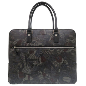 美品 サルヴァトーレフェラガモ ブリーフケース ロゴ 総柄 トートバッグ ビジネスバッグ レザー マルチカラー 1446【中古】Salvatore Ferragamo