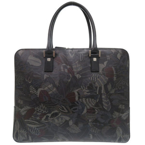 美品 サルヴァトーレフェラガモ ブリーフケース ロゴ 総柄 トートバッグ ビジネスバッグ レザー マルチカラー 1446【中古】Salvatore Ferragamo