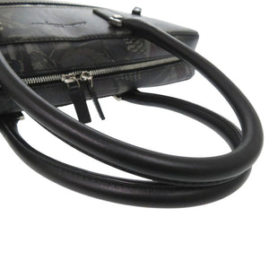 美品 サルヴァトーレフェラガモ ブリーフケース ロゴ 総柄 トートバッグ ビジネスバッグ レザー マルチカラー 1446【中古】Salvatore Ferragamo