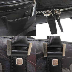 美品 サルヴァトーレフェラガモ ブリーフケース ロゴ 総柄 トートバッグ ビジネスバッグ レザー マルチカラー 1446【中古】Salvatore Ferragamo