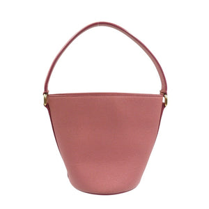 美品 ドルチェアンドガッバーナ レザー ゴールド金具 ピンク レオパード ハンドバッグ 1447【中古】DOLCE&GABBANA