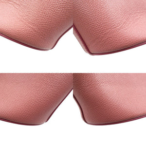 美品 ドルチェアンドガッバーナ レザー ゴールド金具 ピンク レオパード ハンドバッグ 1447【中古】DOLCE&GABBANA