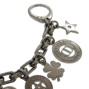 美品 クリスチャンディオール 30 モンテーニュ メタル ガンメタリック バッグチャーム 1471【中古】Christian Dior