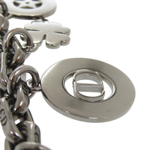 美品 クリスチャンディオール 30 モンテーニュ メタル ガンメタリック バッグチャーム 1471【中古】Christian Dior