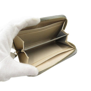 フェンディ モンスター バグズアイ 8M0313 9HF F10Y0 レザー ゴールド金具 グレー ベージュ ピンク コインケース 小銭入れ 1479【中古】FENDI