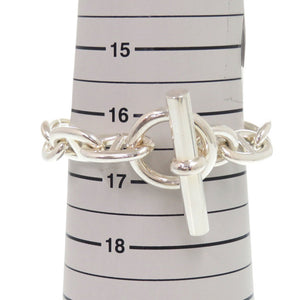 美品 エルメス シェーヌダンクル TGM 11コマ シルバー925 ブレスレット 1502【中古】HERMES